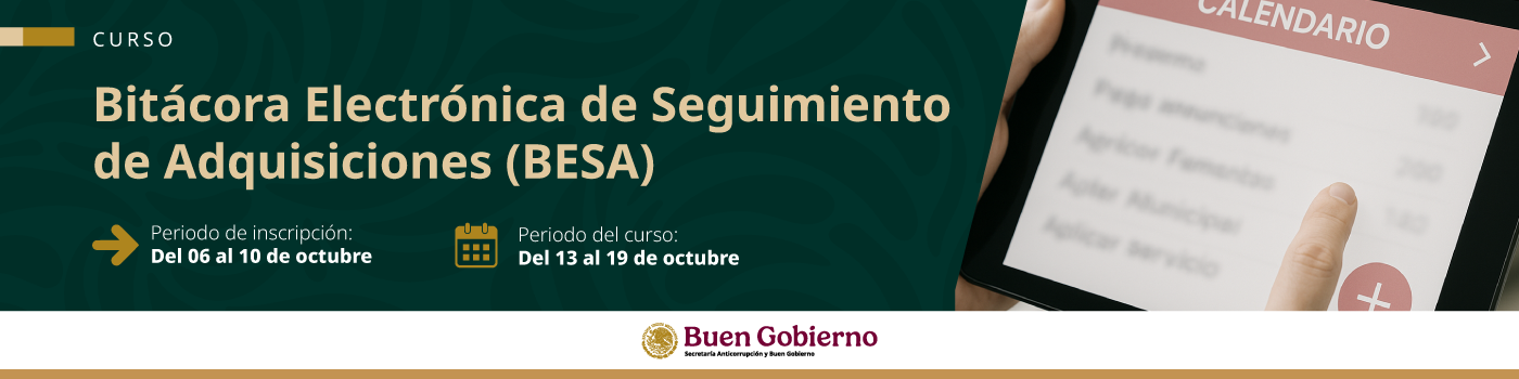 Carrusel-Bitácora Electrónica de Seguimiento de Adquisiciones (BESA)