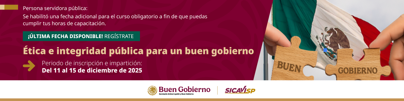 Carrusel-Ética e integridad pública para un buen gobierno-SICAVISP